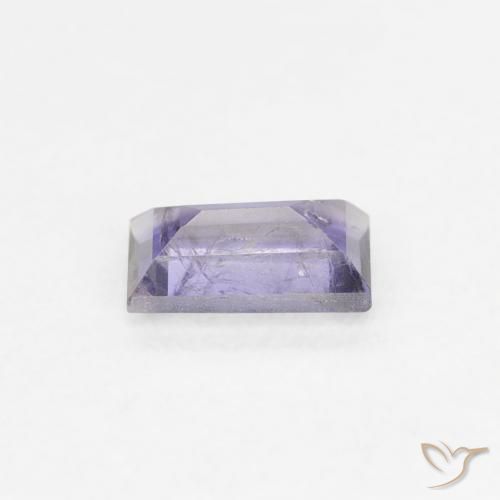 Iolita Azul profundo Natural 0.26ct, baguete, VS
