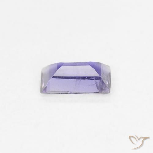 Iolita Violeta claro médio Natural 0.18ct, baguete, VS