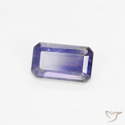 Iolita Roxo profundo Natural 0.27ct, Corte Octógono / Esmeralda, VS