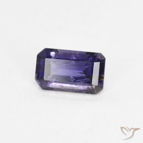 Iolita Violeta escuro Natural 0.29ct, Corte Octógono / Esmeralda, VS-SI