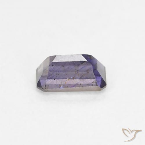 Iolita Violeta escuro Natural 0.29ct, Corte Octógono / Esmeralda, VS-SI