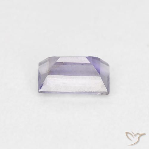 Iolita Roxo azulado escuro Natural 0.29ct, baguete, VS
