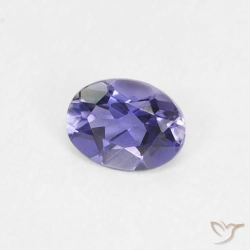 Iolita Violeta Profundo Natural 0.16ct, oval, VS