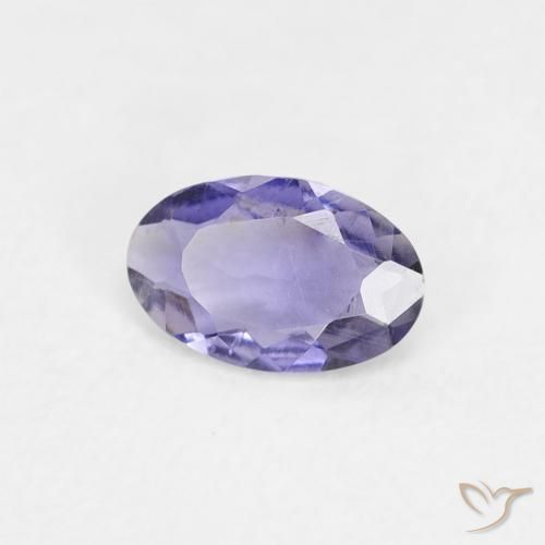 Iolita Violeta claro médio Natural 0.27ct, oval, VS