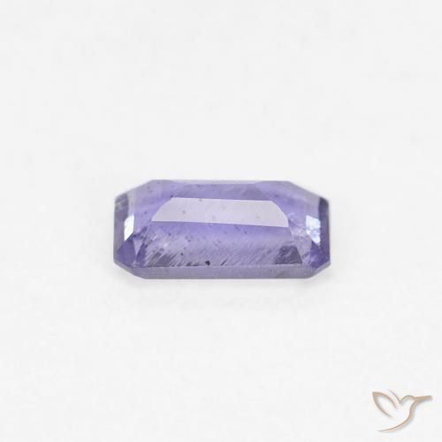 Iolita Medium Light-Violet Natural 0.25ct, Corte Octógono / Esmeralda, VS-SI