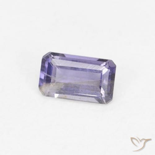 Iolita Violeta rosado Natural 0.24ct, Corte Octógono / Esmeralda, VS-SI