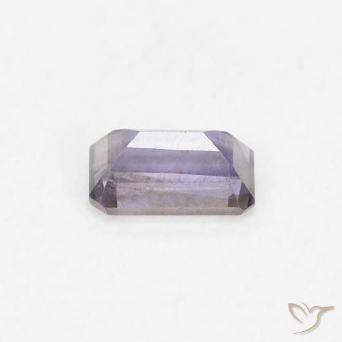 Iolita Violeta rosado Natural 0.24ct, Corte Octógono / Esmeralda, VS-SI