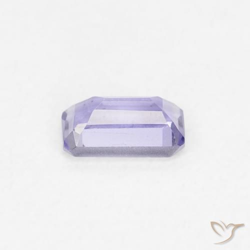 Iolita Violeta rosado Natural 0.21ct, Corte Octógono / Esmeralda, VS