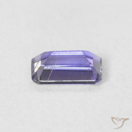 Iolita Berinjela Violeta Natural 0.26ct, Corte Octógono / Esmeralda, VS