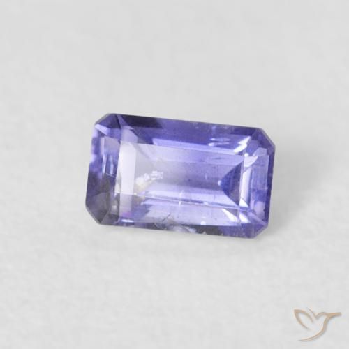 Iolita Violeta Azul Natural 0.27ct, Corte Octógono / Esmeralda, VS-SI