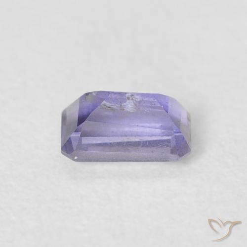 Iolita Violeta Azul Natural 0.27ct, Corte Octógono / Esmeralda, VS-SI