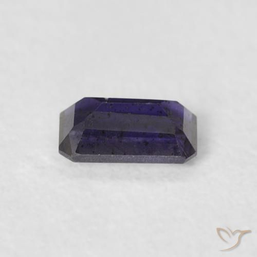 Iolita Berinjela Violeta Natural 0.25ct, Corte Octógono / Esmeralda, VS-SI