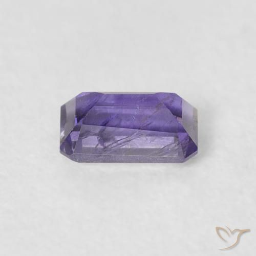 Iolita Violeta Profundo Natural 0.29ct, Corte Octógono / Esmeralda, VS