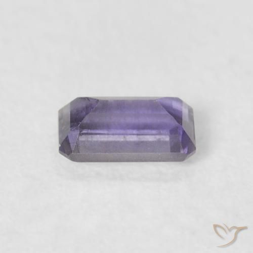 Iolita Violeta rosado Natural 0.26ct, Corte Octógono / Esmeralda, VS-SI