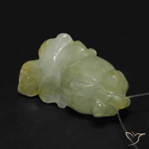 21.61ct Natural verde quente Saída, Chique, Translúcido
