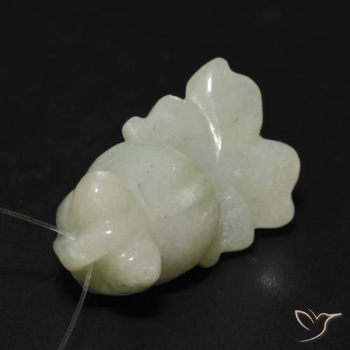 21.36ct Natural verde quente Saída, Chique, Translúcido