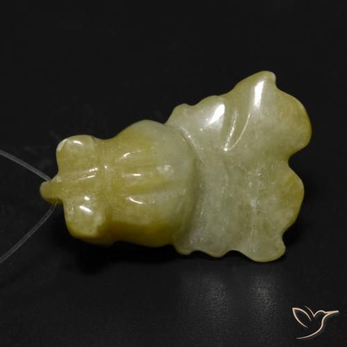17.32ct Natural Luz verde Saída, Chique, Translúcido