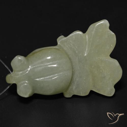 24.98ct Natural Verde amarelado Saída, Chique, Translúcido
