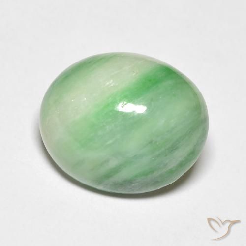 4.50ct Natural Verde amarelado Saída, oval, Opaco