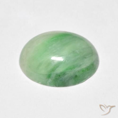 Saída Verde amarelado Natural 4.50ct, oval, Opaco