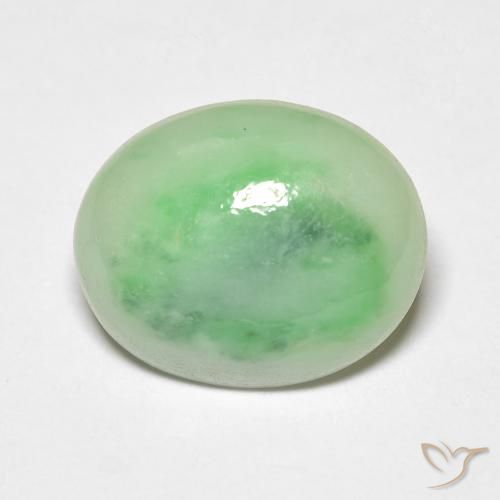 4.81ct Natural Verde amarelado Saída, oval, Opaco