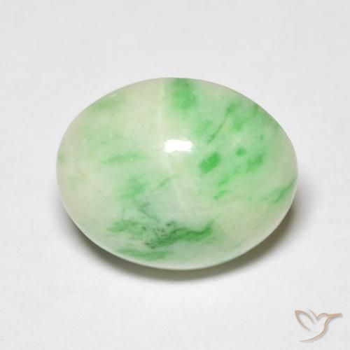 4.71ct Natural Verde médio Saída, oval, Transparente