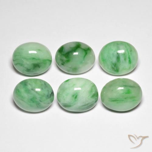4.94ct Natural Verde Saída, oval, Opaco