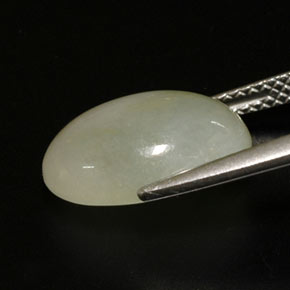 Jadeíta multicolorido natural 6,78ct, transparente, transparente/translúcido