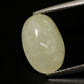 Jadeíta multicolorido natural 5,89ct, transparente, transparente/translúcido