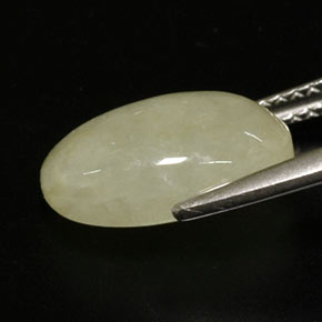 Jadeíta multicolorido natural 5,89ct, transparente, transparente/translúcido
