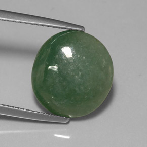 Jadeíta verde natural 8,12ct, transparente, transparente/translúcido