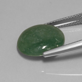 Jadeíta verde natural 8,12ct, transparente, transparente/translúcido