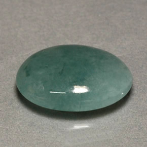 Jadeíta verde natural 2,63ct, transparente, transparente/translúcido