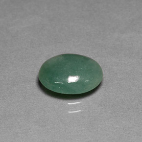 Jadeíta verde natural 2,90ct, transparente, transparente/translúcido