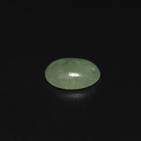 jadeita Verde Natural 1.70ct, Transparente, Transparente/Translúcido