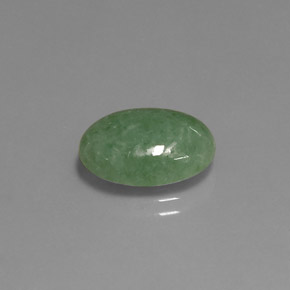 jadeita Verde Natural 5.83ct, Transparente, Transparente/Translúcido