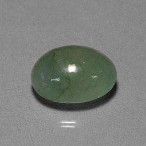 jadeita Verde Natural 7.24ct, Transparente, Transparente/Translúcido