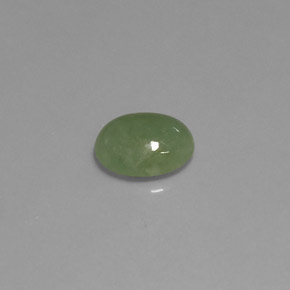 Jadeíta verde natural 2,39ct, transparente, transparente/translúcido