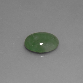 Jadeíta verde natural 2,31ct, transparente, transparente/translúcido