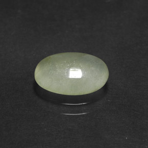 Jadeíta verde natural 1,87ct, transparente, transparente/translúcido