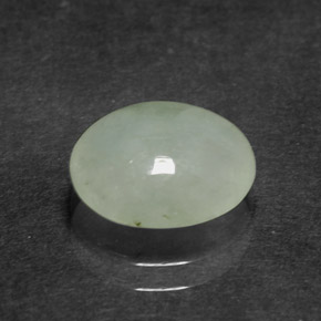 jadeita Luz verde Natural 2.81ct, Transparente, Transparente/Translúcido