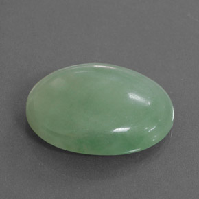 Jadeíta Verde Natural 27.45ct, oval, Translúcido