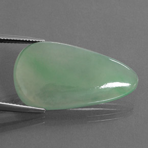 Jadeíta Verde Natural 25.32ct, Chique, Transparente