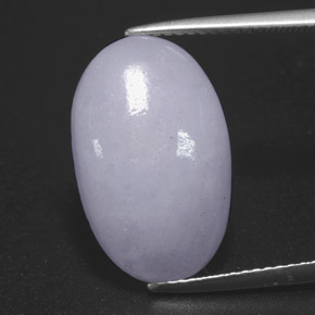 jadeita Lavanda Natural 10.72ct, Corte Oval, Opaco