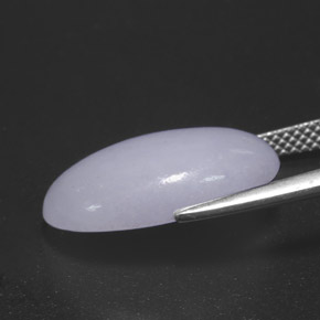jadeita Lavanda Natural 10.72ct, Corte Oval, Opaco