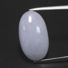 jadeita Lavanda Natural 9.81ct, Corte Oval, Opaco