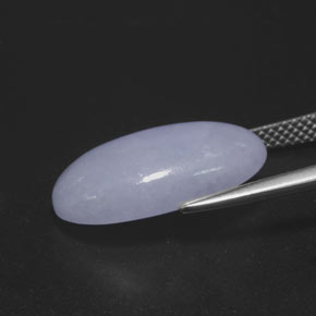 jadeita Lavanda Natural 9.81ct, Corte Oval, Opaco