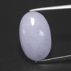 jadeita Lavanda Natural 9.84ct, Corte Oval, Opaco