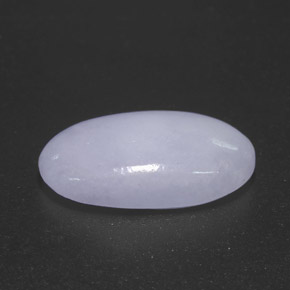 Jadeíta azul natural 11,15ct, corte oval, opaco