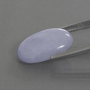 jadeita Lavanda Natural 9.89ct, Corte Oval, Opaco